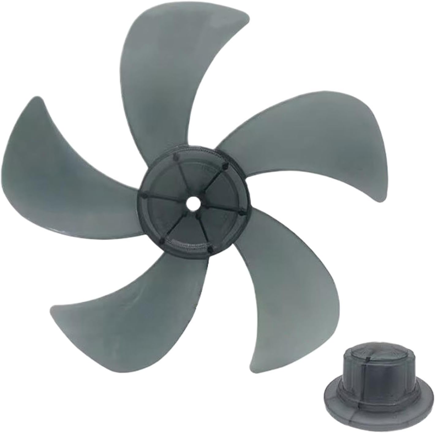 Pale De Rechange For Ventilateur Électrique, Piece De Souffleur Electrique, With Cache-écrou For Pale Ventilateur Salon - Compatible With Table Wall