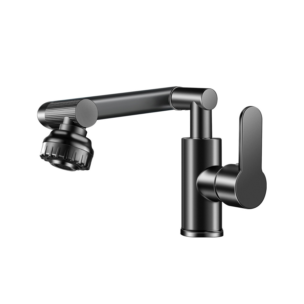 Robinet De Kitchen À Deux Jets Praktisch Für Badezimmer Und Toiletten, Aus Rostfreiem, Rostfreiem Nickelstahl.