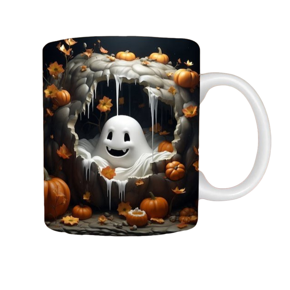 Tasse Halloween, Tasse À Café Effrayante, Tasse Citrouille Créative Cadeau Für Erwachsene Und Kinder, Herbstfeste Zu Halloween