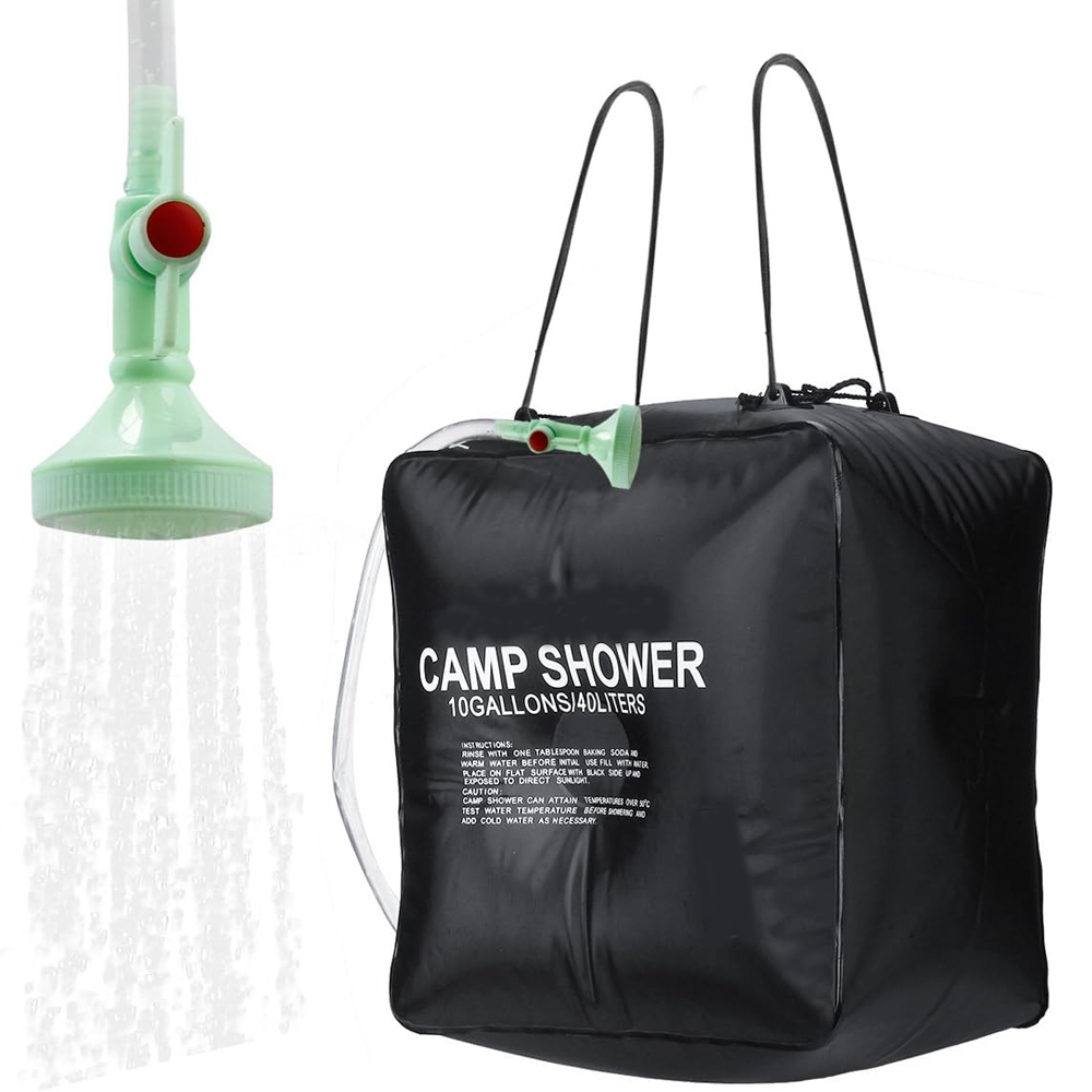 Sac De Douche Solaire 40 Liter Camping, Temperatur 40 °c Randonnée, Escalade