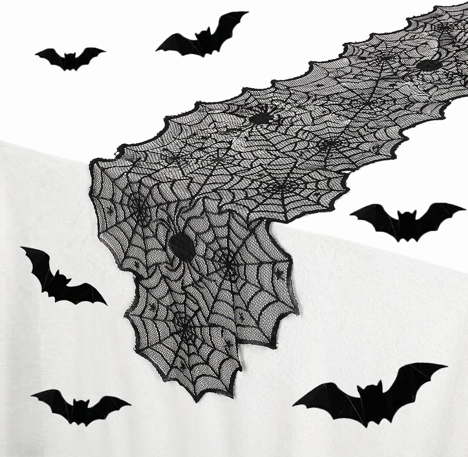 Halloween-dekorationsset Ideal Zum Dekorieren, Tischdecken Und Für Ein Stimmungsvolles Ambiente