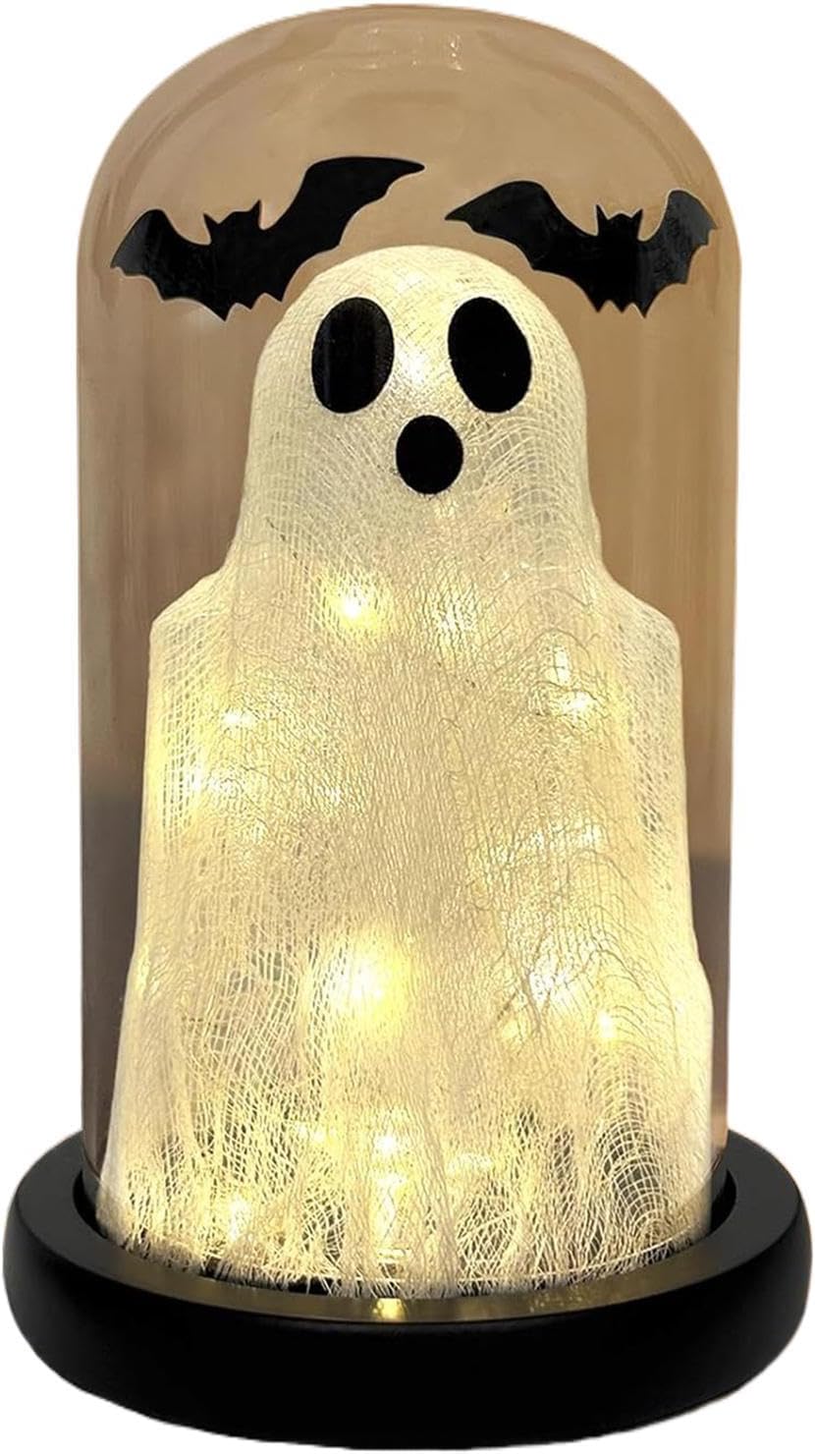 Lumières Dekorationen Fantomatiques - Effrayante Innendekorationen Für Halloween, Bequem Am Kamin, Tische In Der Krippe,
