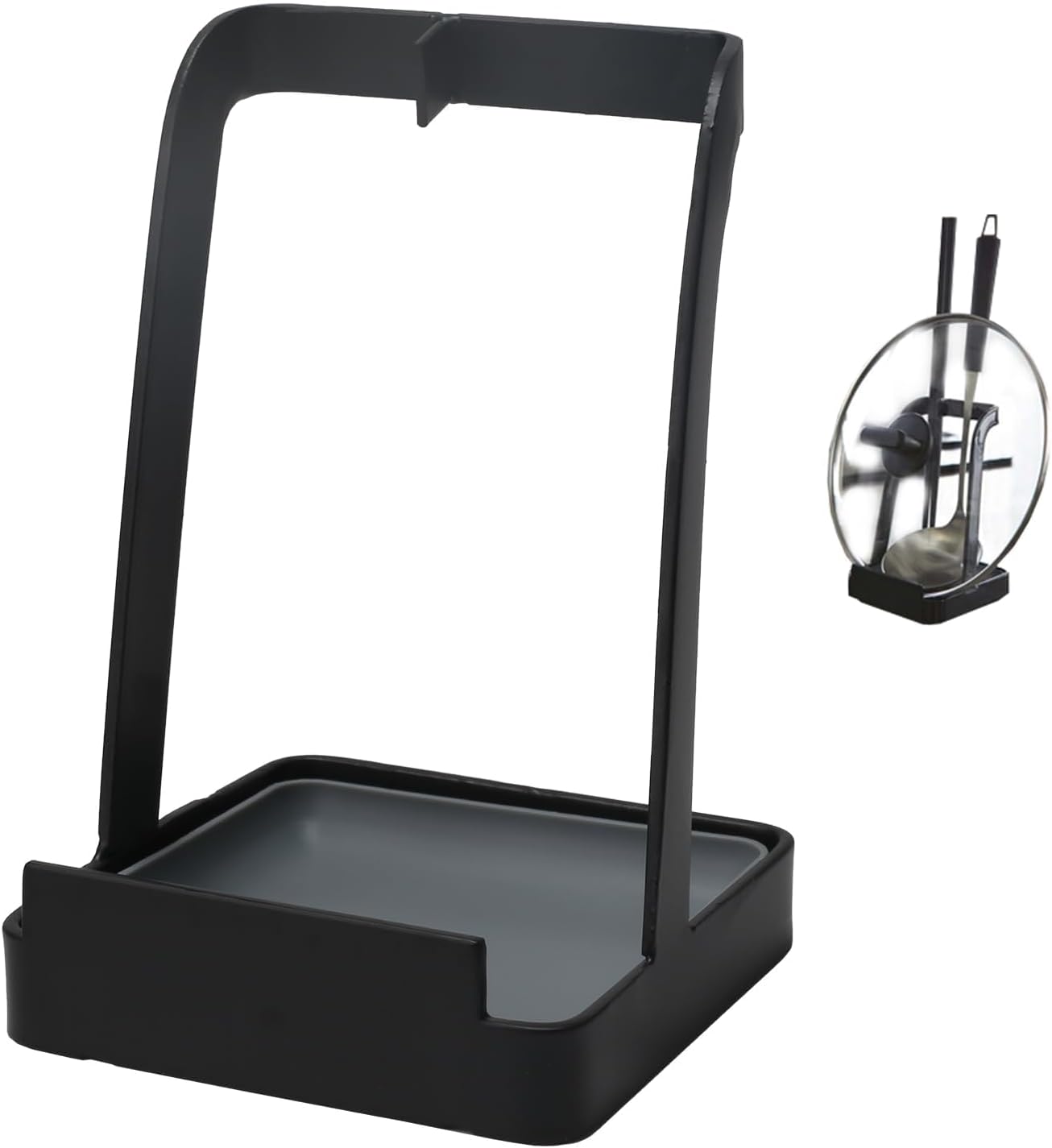 Unterstützung Für Couvercle Und Poser Louche De Cuisine, Unterstützung Für Couvercle Und Cuillère, Multifunktion, Porte-louches, Porte-couvercles