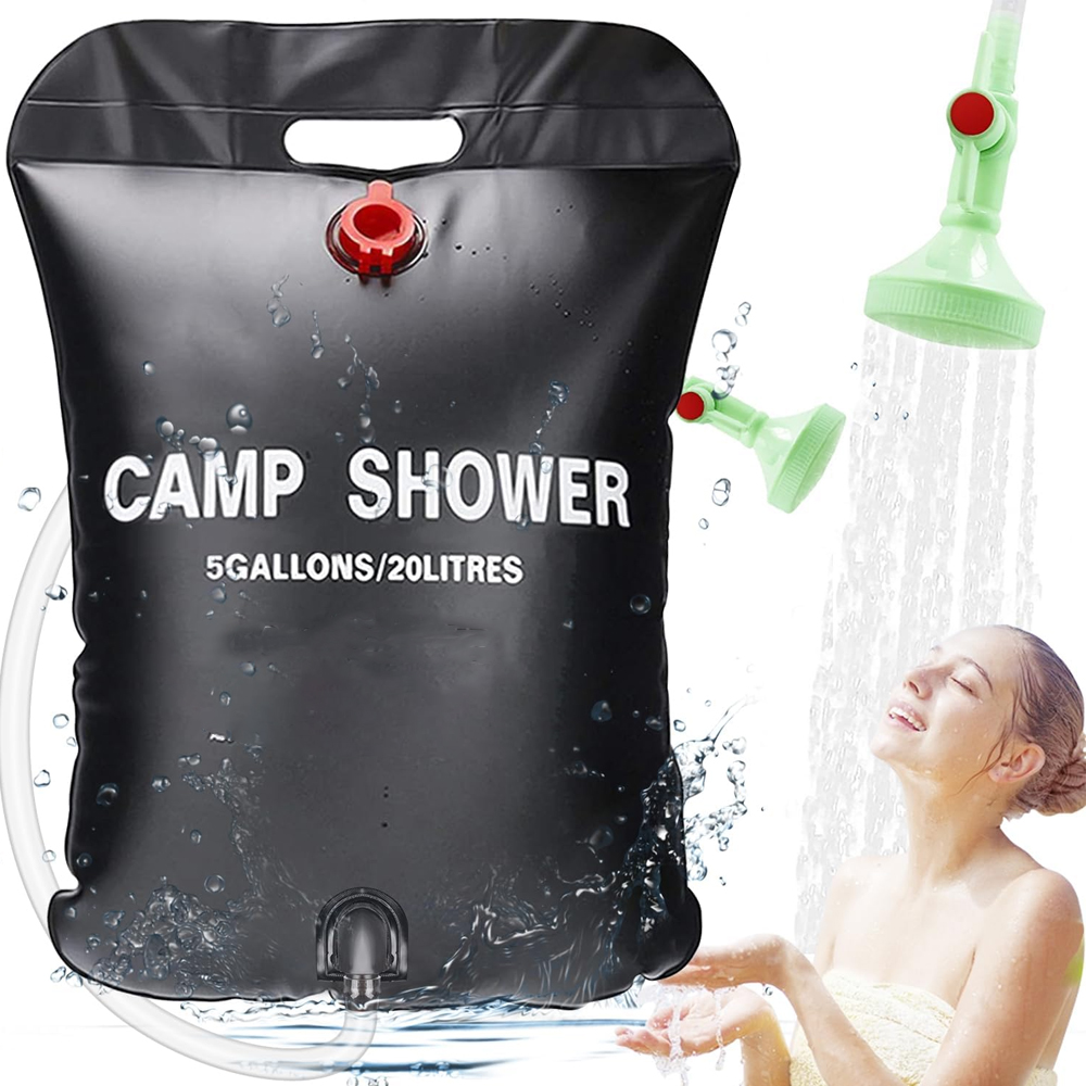 Douche Solaire, 20l Douche Camping, Douche Portable Randonnée Escalade Festival Activité Extérieure