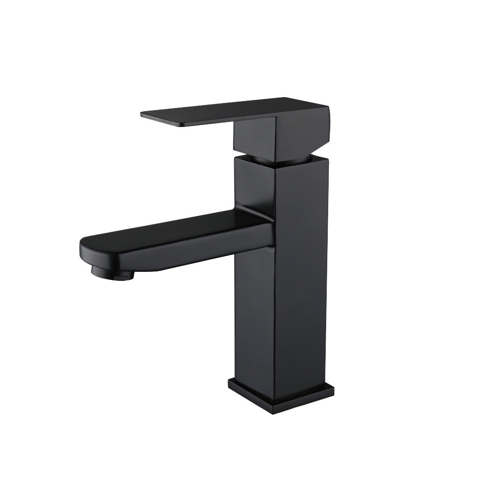 Robinets De Salle De Bain, Robinets De Lavabo, Robinets De Lavabo Noirs, Robinets D'Eau Chaude Et Froide, Robinets De Salle De Bain Noir Mat