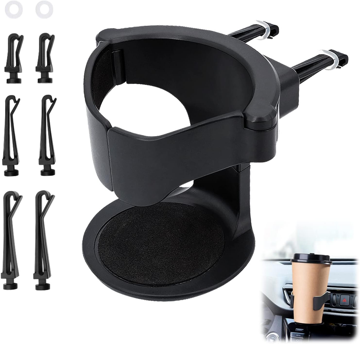 Porte-gobelets De Voiture,porte-boisson Réglable Pour Voiture,universal Porte Gobelet Support Pour Gobelets De Voiture,support De Bouteille D'Eau