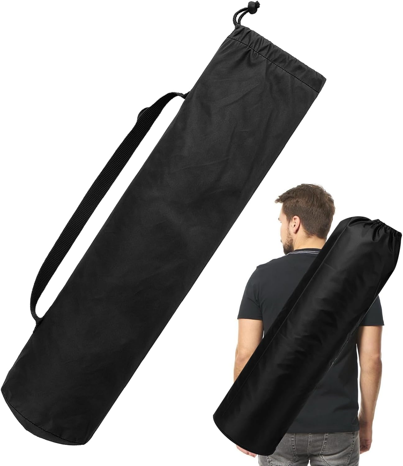 Housse De Parasol Déporté, Housse De Protection Für Parasol De Plage Avec Poignée Résistante – 145 Cm
