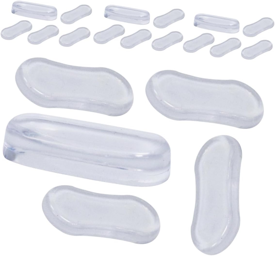(20 Stück Coussinets Silikon Transparent Für Siège De Toilette Tampons Adhésifs Anti-bruit Et Anti-chocs Protection