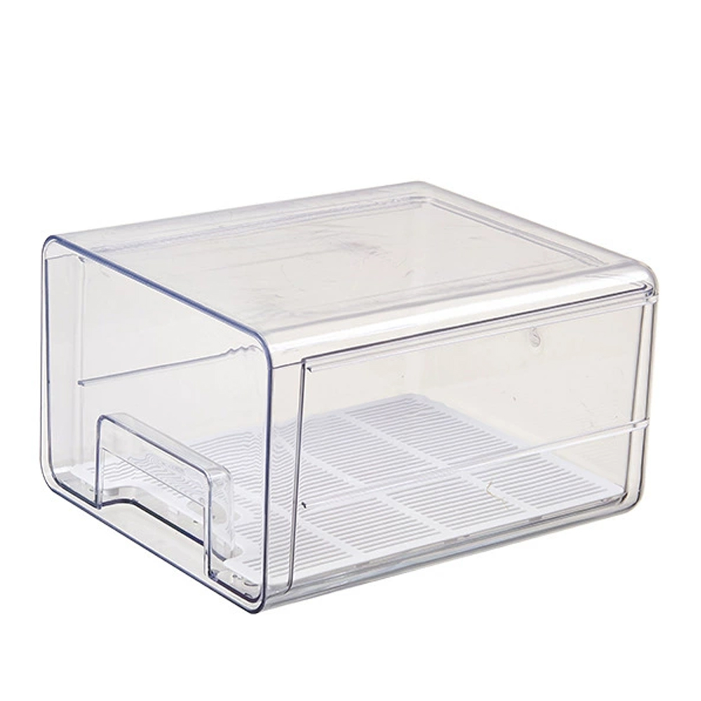 (1 Kühlschrank-organizer – Kühlschrank-range – Empilbare Boîte De Rangement – Für Obst, Hülsenfrüchte Und Gemüse
