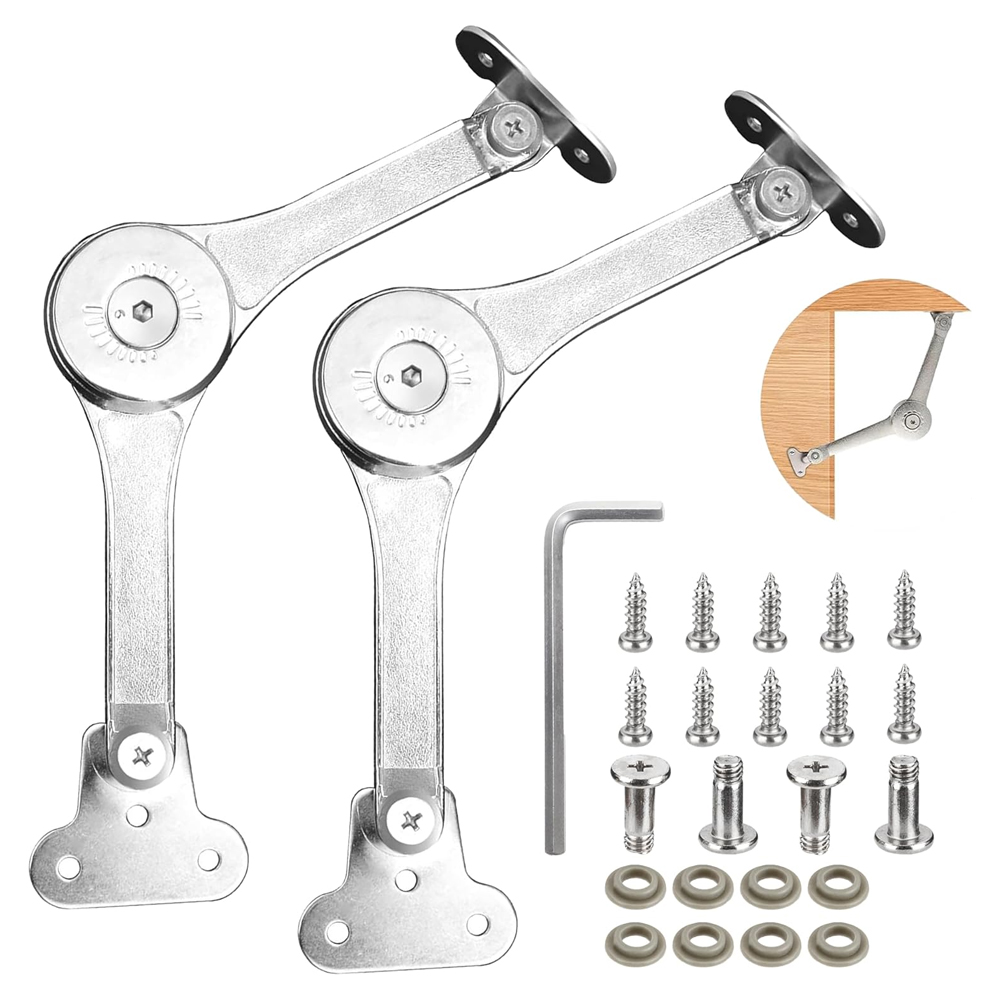 (2 Stück Support Charnières Pour Placards, Charniere Relevant, Charnière De Support Destay Charnières De Armoire Meuble Porte Ascenseur