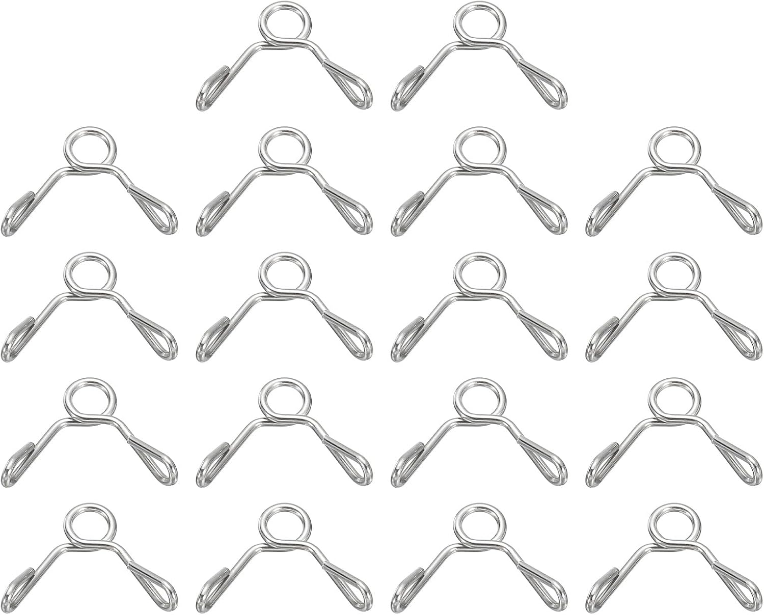 Colliers De Serrage Pour Tuyau De Ligne De Carburant 30 Stück Ligne De Carburant, Tuyau D'Eau Tube D'Air Ressort Colliers De Serrage, Scooter, Argent