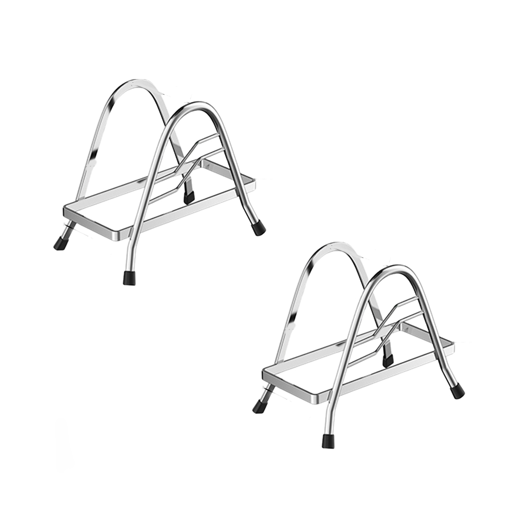 (2 Porte-planches À Découper Organisateur De Poêles En Acier Inoxydable Pour Planches À Découper Organisateur De Couvercles De Casseroles