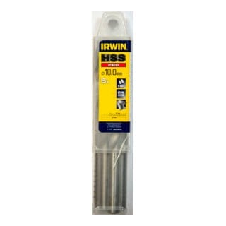 Metallbohrer hss 10,0x133x87mm 5 Stk - Irwin