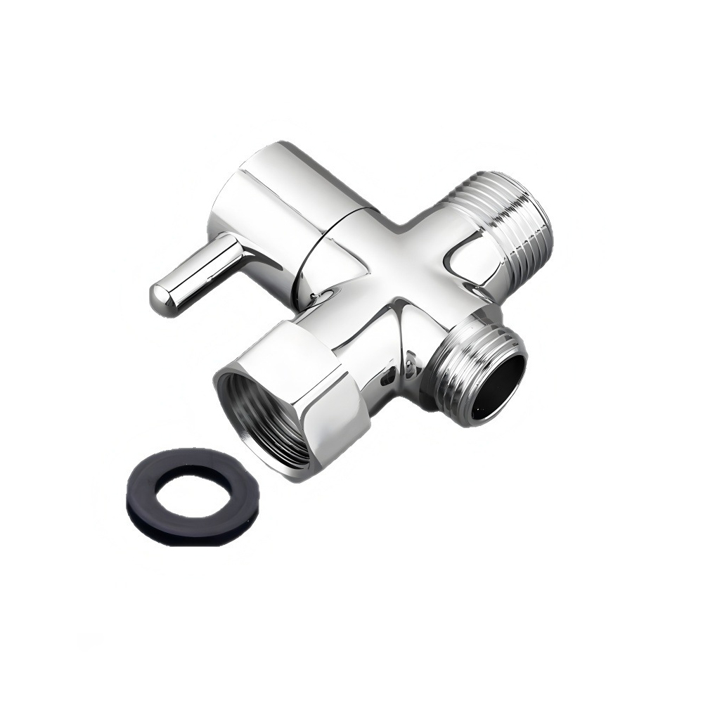 G1/2 3-wege-soupape, Robinet-wc 3-wege, Umschalter Für Die Dusche G1/2 20 Mm, Adapter Für Die Dusche, Drei-wege-ventil Für Die Dusche
