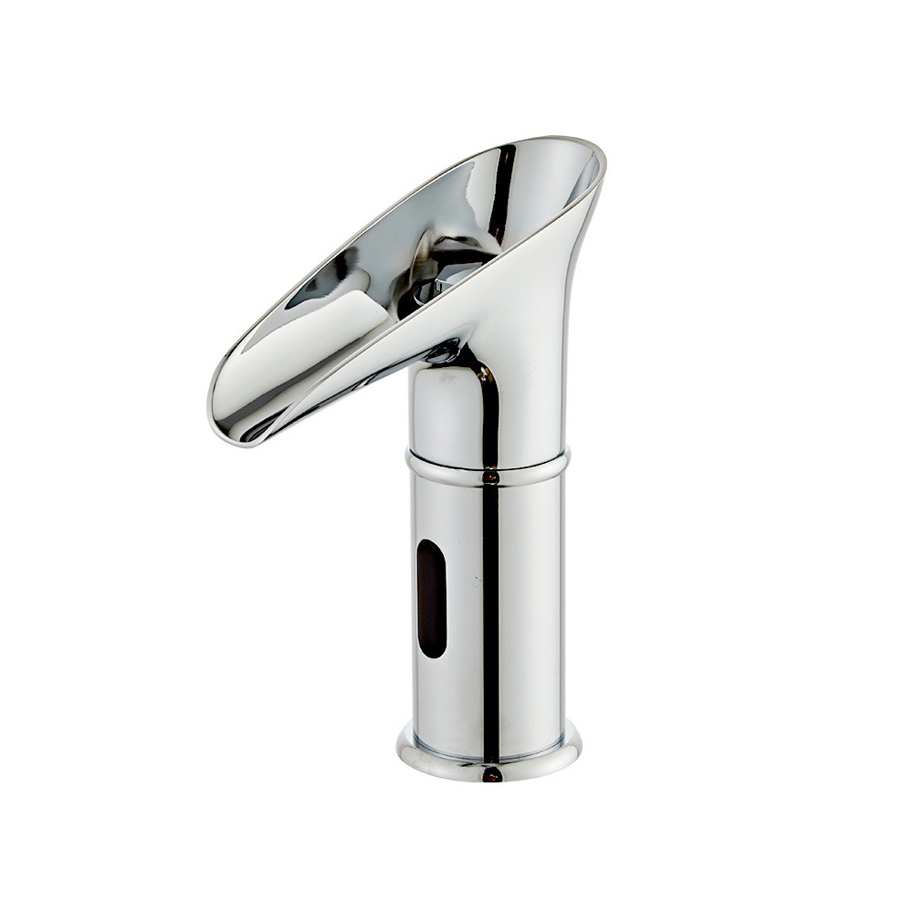 Automatischer Led-robinet, Automatischer Led-kaskaden-lavabo-infrarot-wasserhahn, Led-stromversorgung Durch Wasserdruck