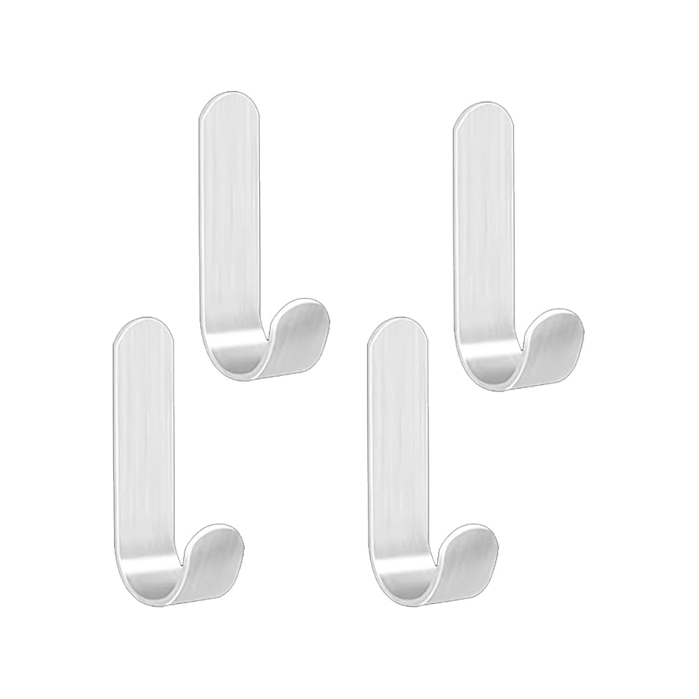 4 Stück Gehäkelte Selbstklebende Acier Inoxydable, Gehäkelte Selbstklebende Wandbilder, Porte-servietten In Acier Inoxydable, Pour Cuisine, Salle De Bains