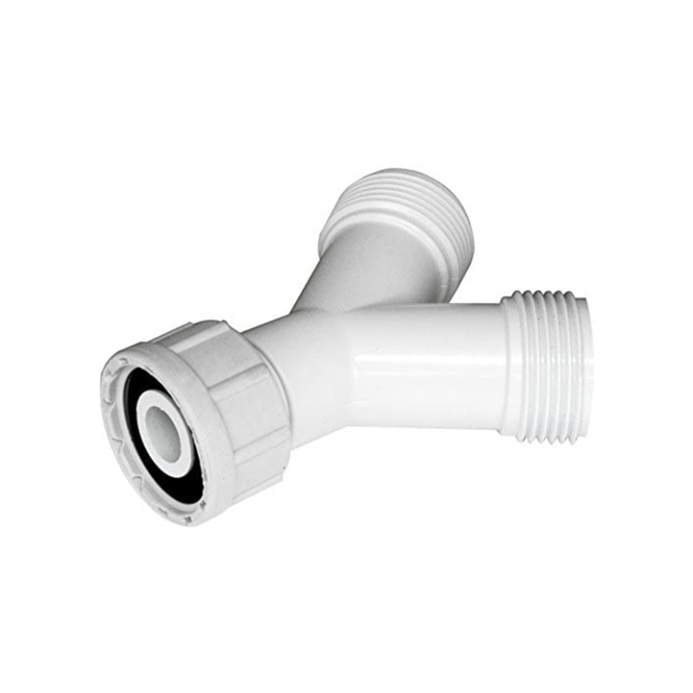 Double Raccord Y Mit Raccord Fileté Lave Vaisselle Machine A Laver Ø3/4” Repartiteur D Eau Pour Raccord Tuyau D'Arrosage