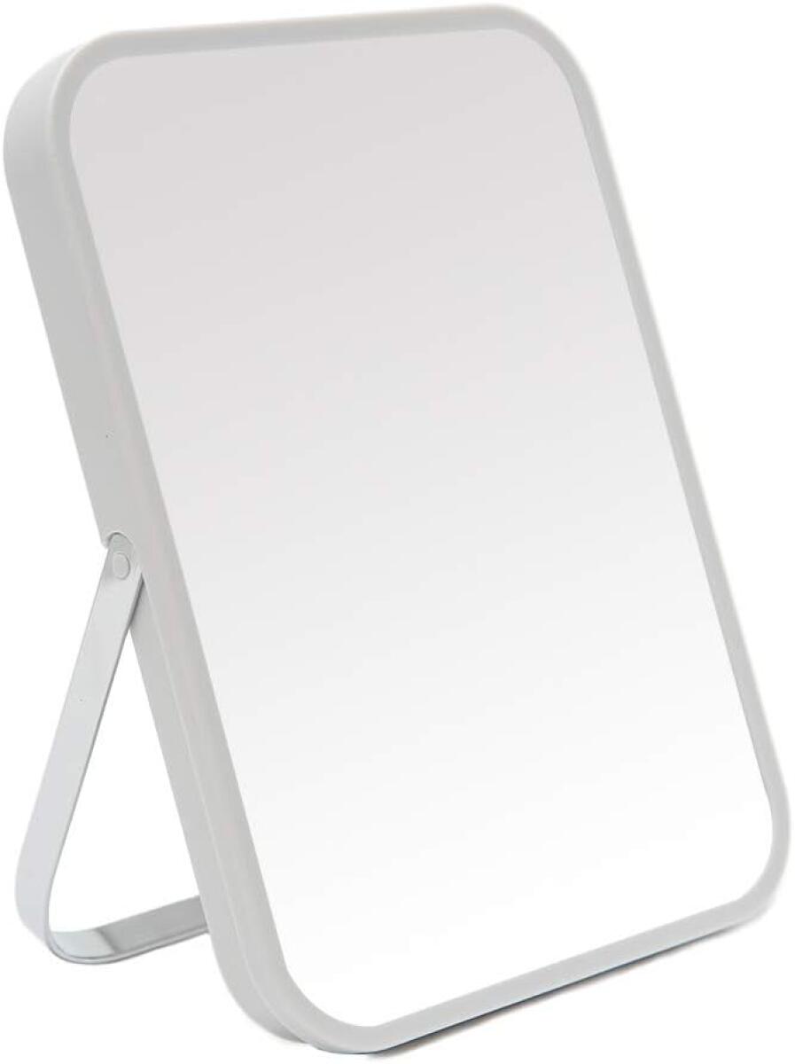 Miroir De Maquillage Pour Bureau, Miroir Biable Portable De 22cm, Rotation Einstellbar Auf 90°, Miroir De Maquillage Pour Voyage, Accrochable For Salle