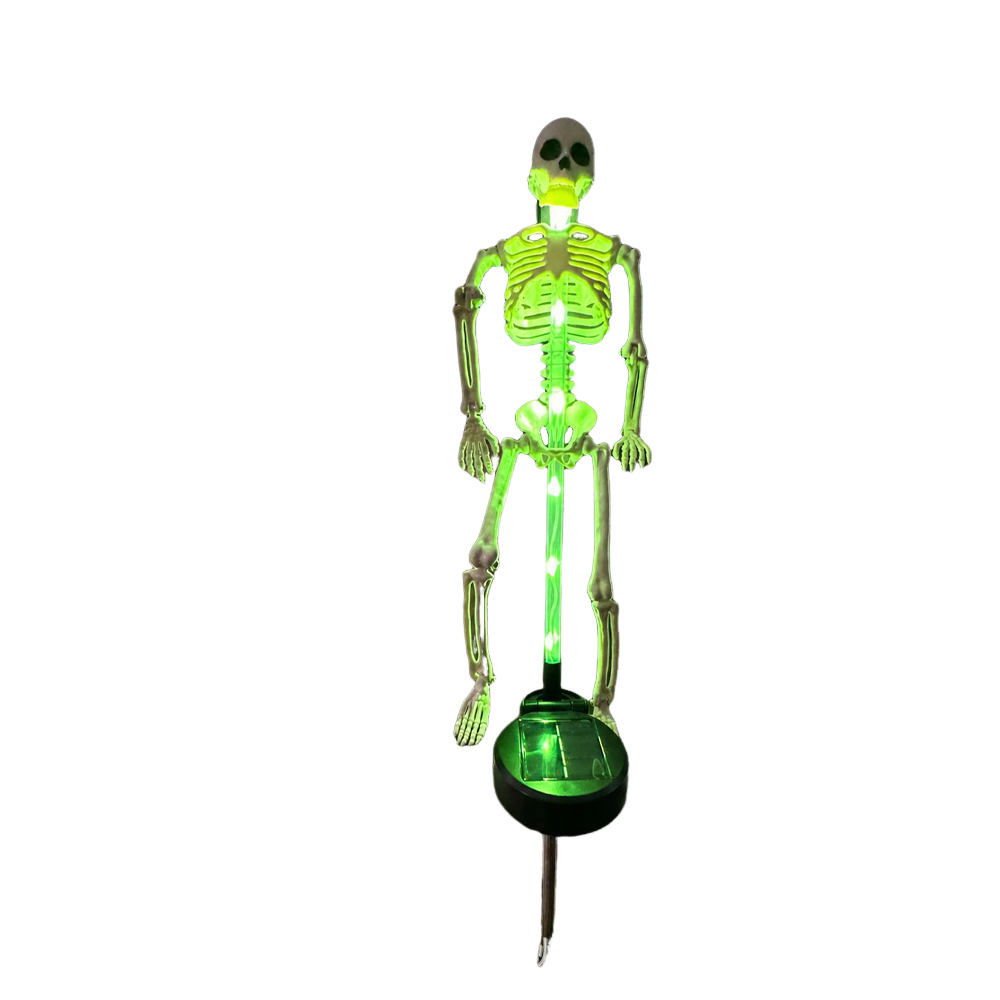 Halloween-lichterkette, Led-lichterkette Mit Flexiblen Gelenken Außendekorationen Für Solarien Für Halloween Für Die Terrasse Arrière-cour
