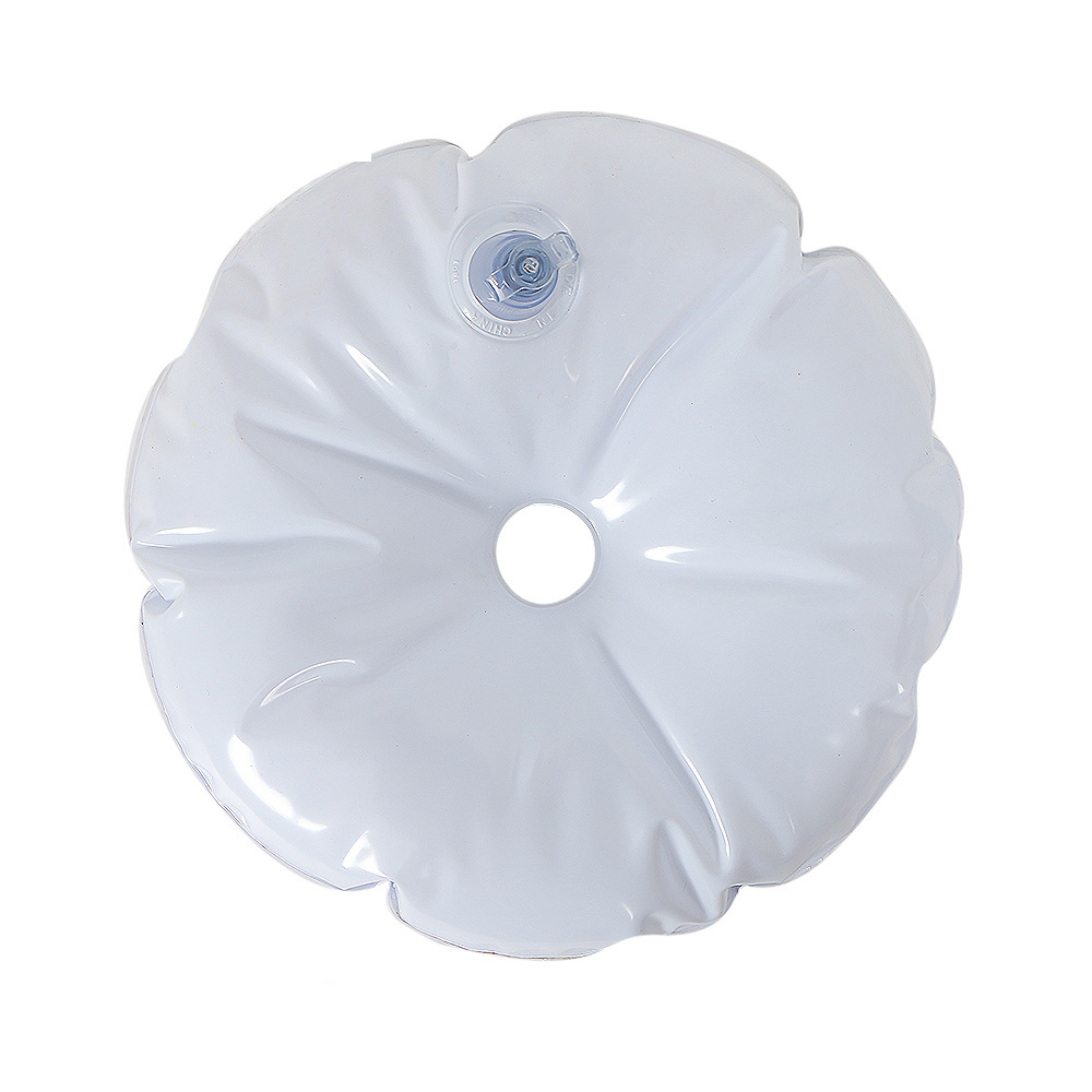 Base De Parapluie Légère Et Pliable En Plastic Blanc Base D'Injection D'Eau Pour Parasol De Plage Et Jardin Accessoire De Parapluie