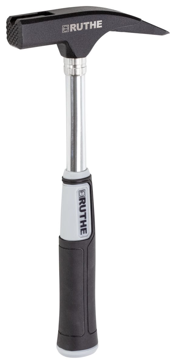 Ruthe Profi Latthammer Stahlrohr mit Magnet schwarz