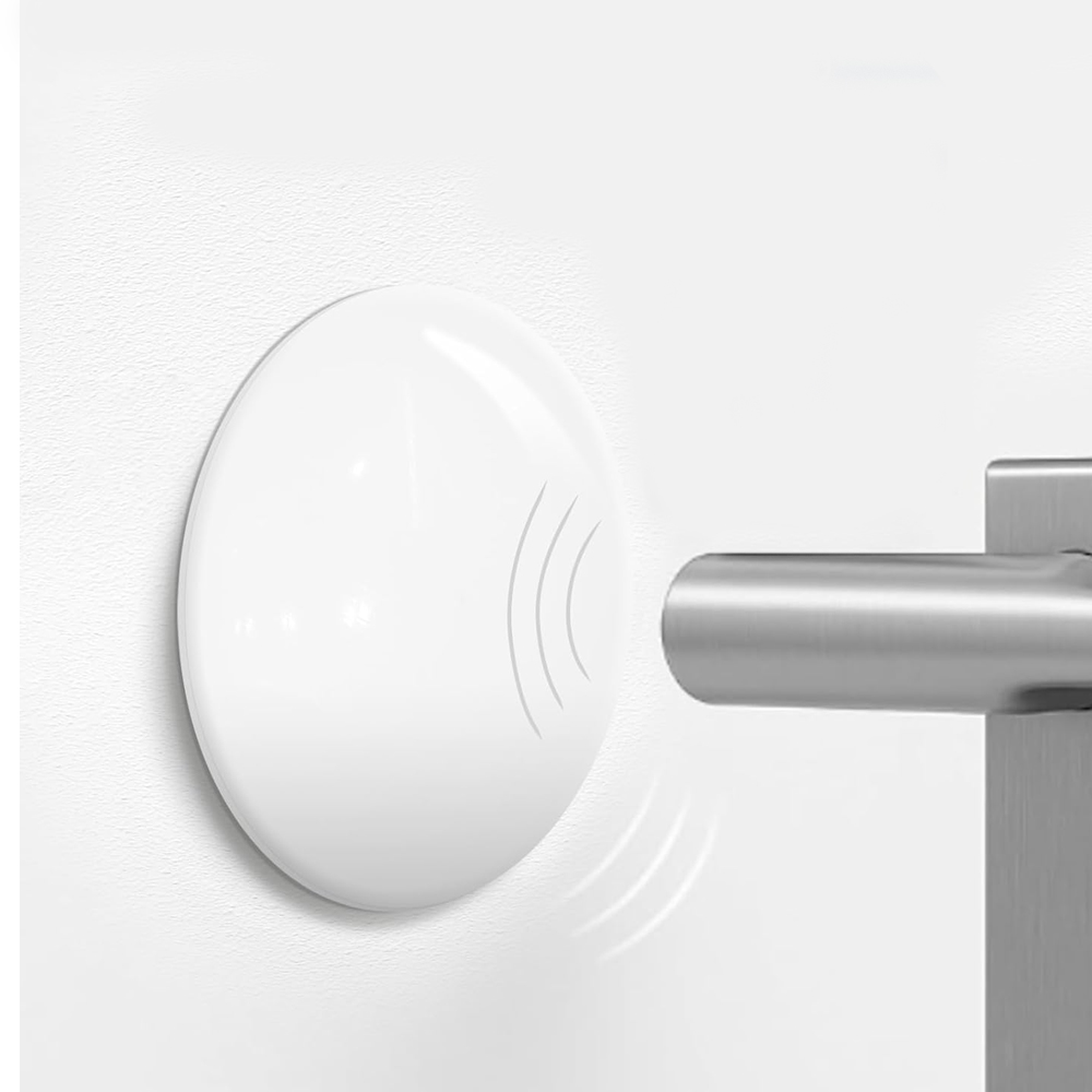 Butee De Porte Murale, 6pcs Butée De Porte Adhésive White, Porte Adhésive Für Verschiedene Oberflächen – Schutz Der Poignée De Porte Sur Les Murs