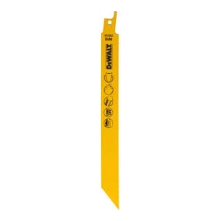 Zubehör - Sägeblatt-Set Metall, Länge 203 mm, 100-tlg. DT2323 - Dewalt