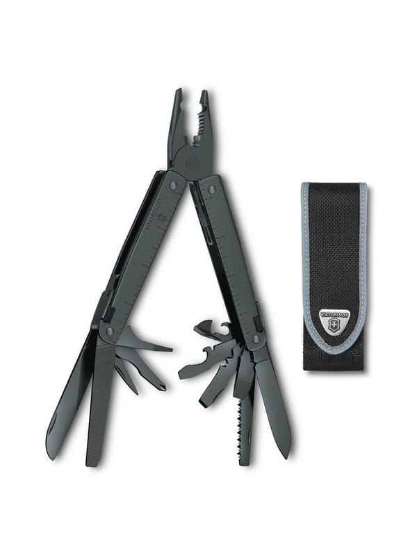Victorinox SwissTool BS Multifunktionswerkzeug Schwarz Edelstahl