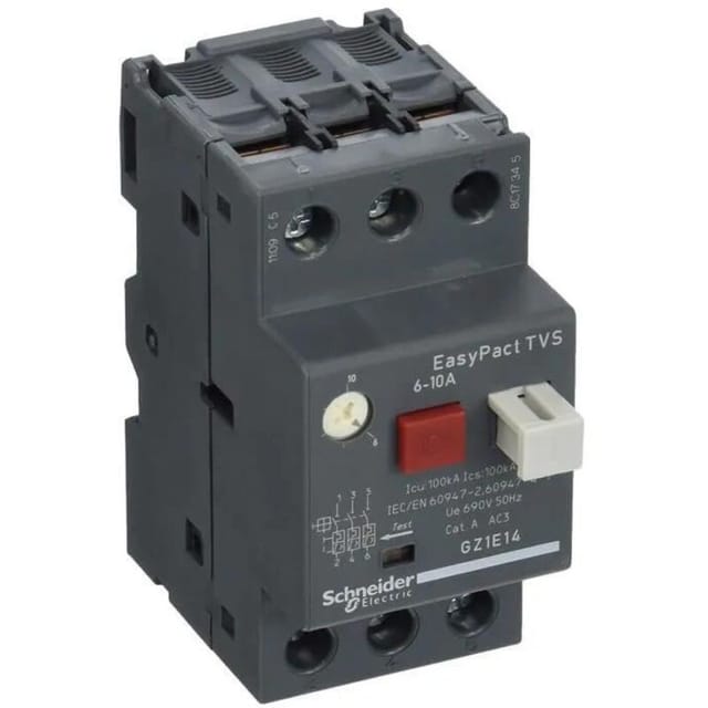 Schneider Electric GZ1E14 thermomagnetischer Leistungsschalter weiß