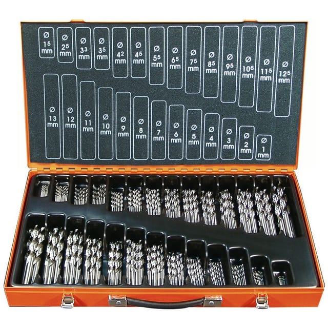 Projahn - Bohrer-Magazin hss-g 220-tlg. 1-13/0,5+ 3,3/4,2 mm eco