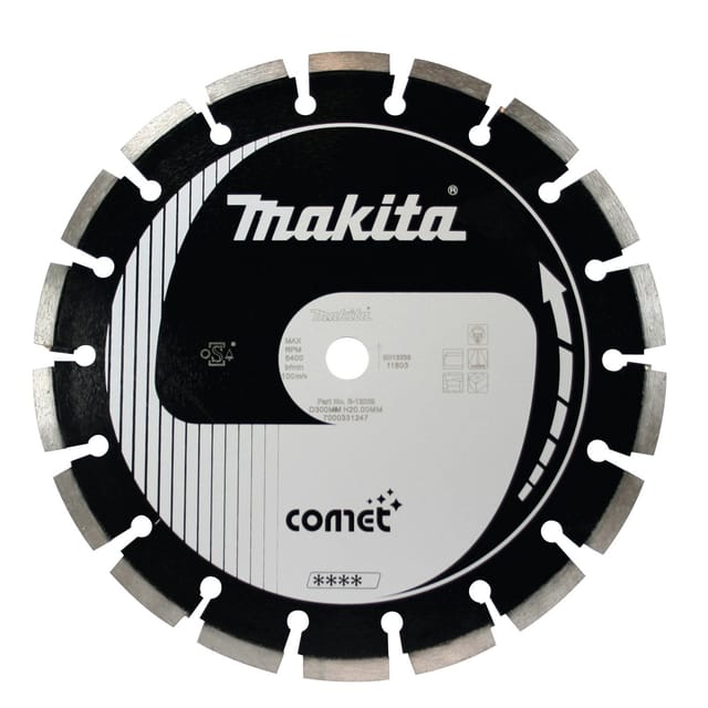 Diamanttrennscheibe 300x20 Asphalt - B-13269 - Makita