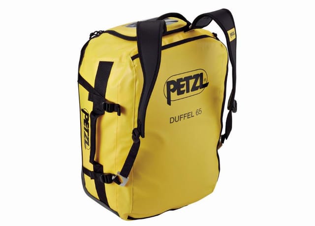 Duffel 65 Liter Tragetasche - Gelb/Schwarz - S045AA00 - Petzl
