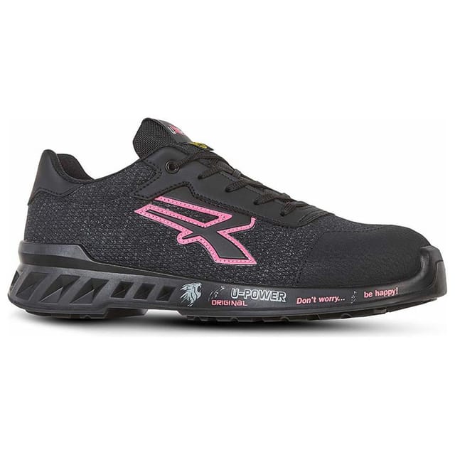 Damensicherheitsschuh michelle Gr.38 W.11 schwarz/rosa S1PS fo sr esd