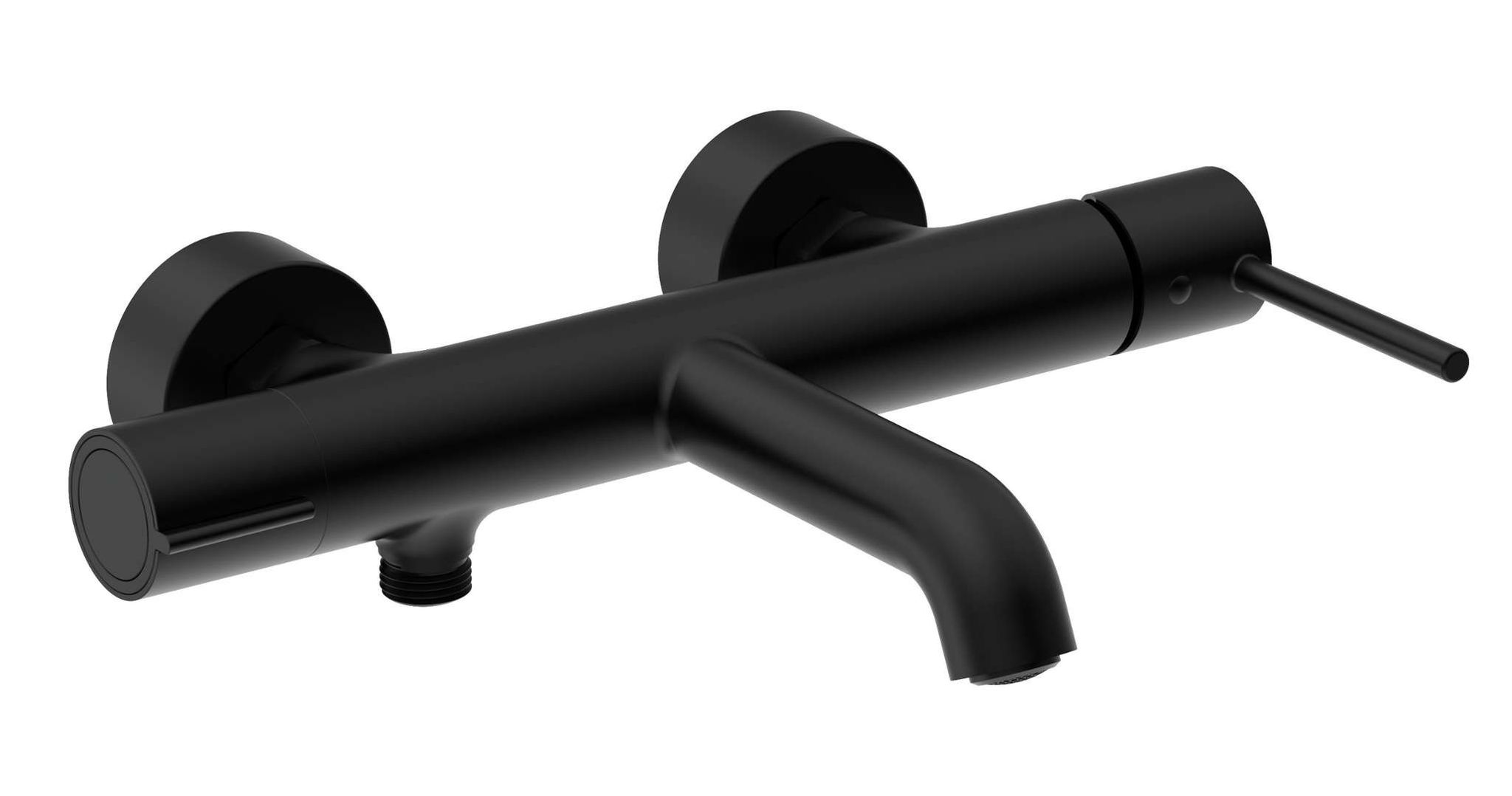 Kielle Oudee I - Badewannenarmatur, Schwarz Matt 10333104