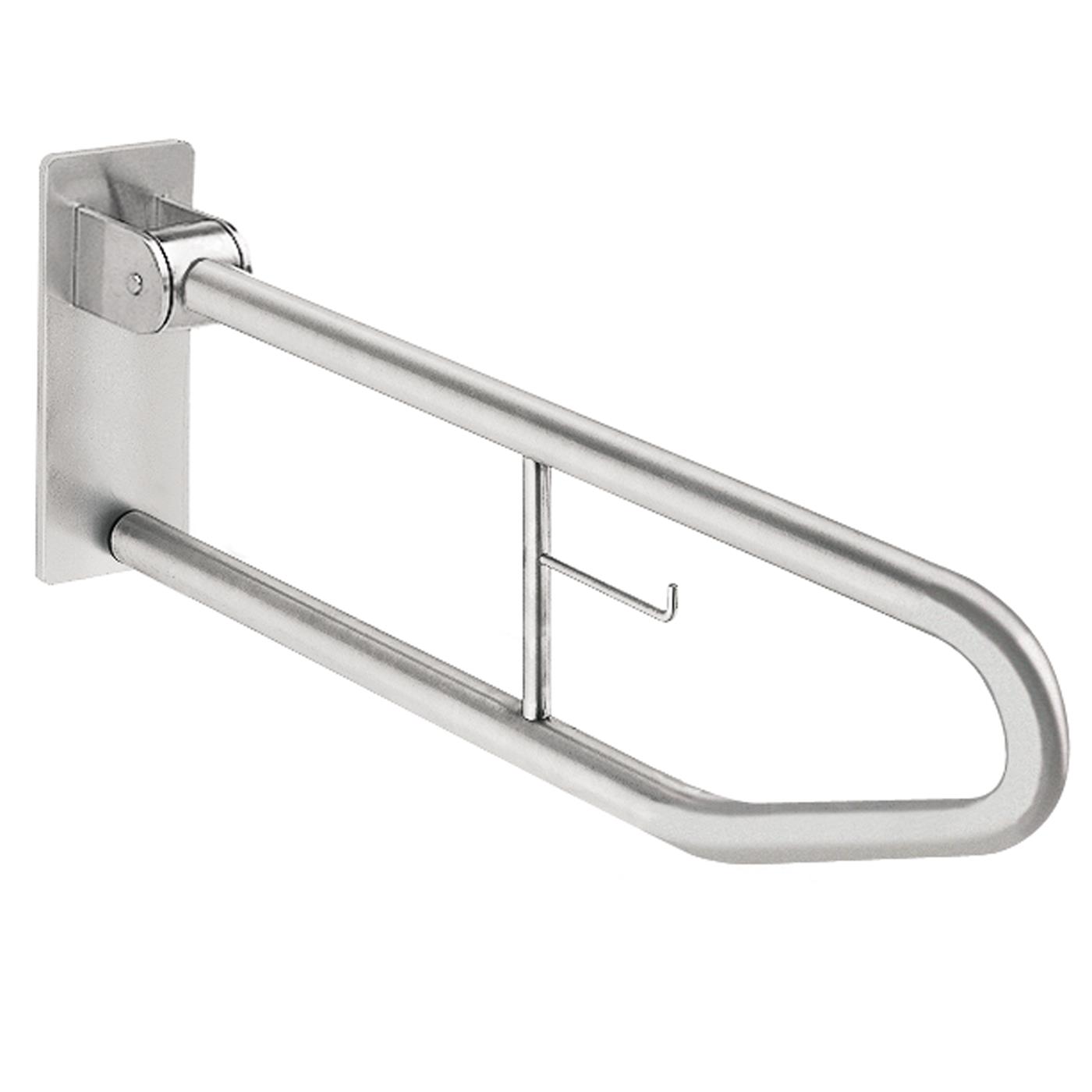 Kwc Stützklappgriff, Contina, Edelstahl, 100x250x850 Mm, Wc-rollenhalter