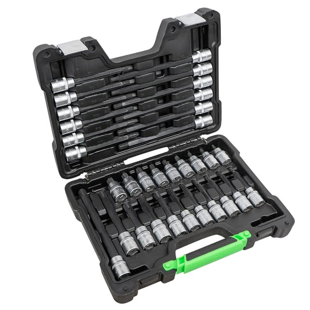 JBM - ribe schrauben-bit-koffer 32-TEILIG 52606