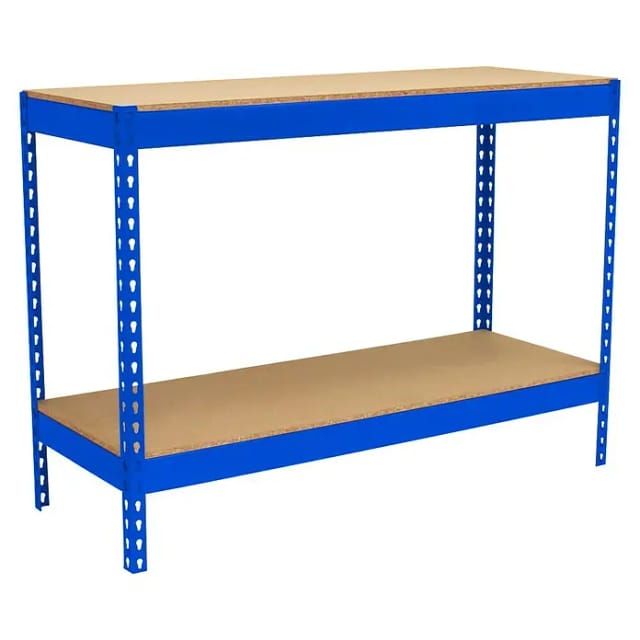 Simonrack Robuster Metallarbeitsplatz in Blau