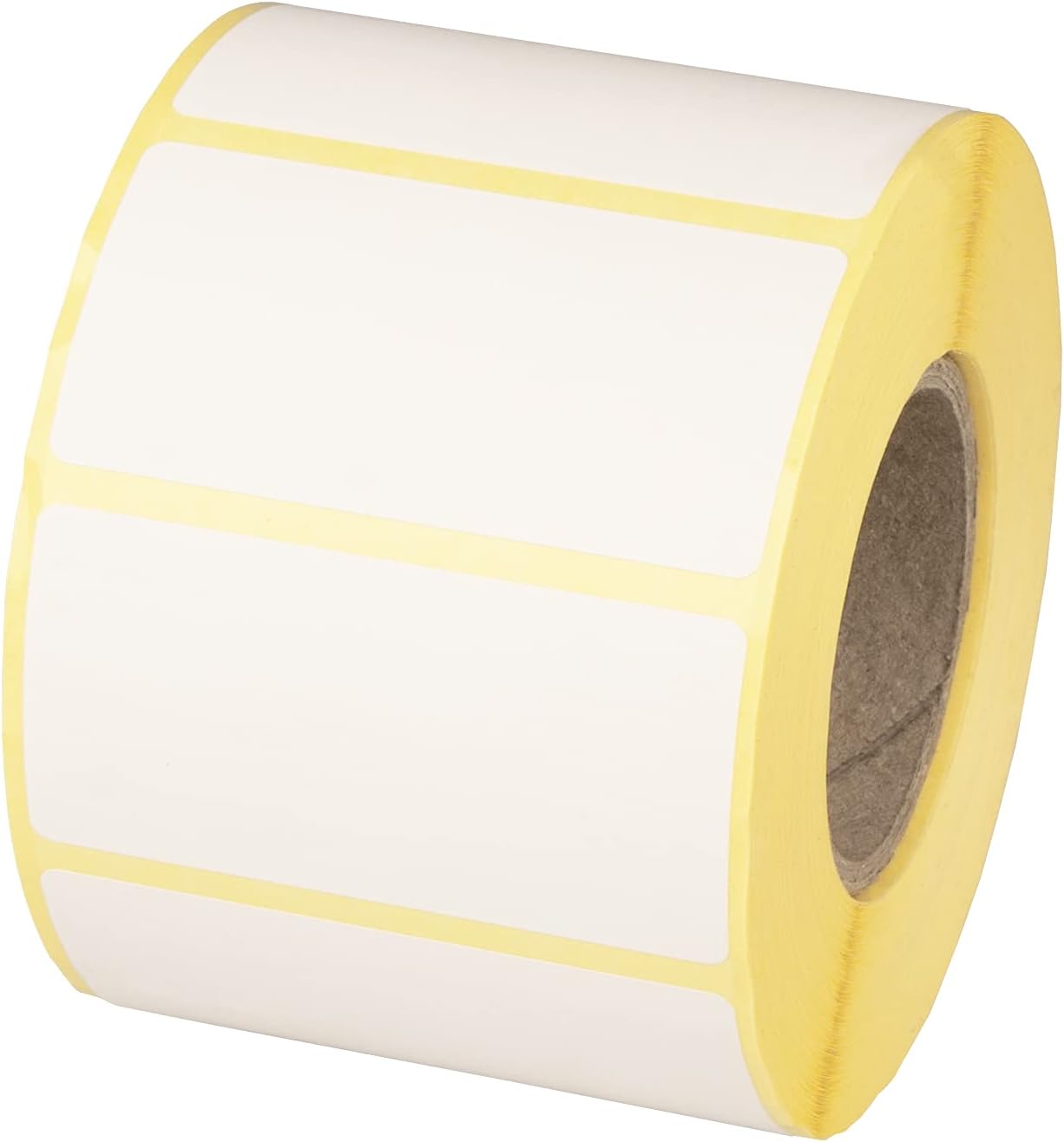 Weiße Thermotransferetiketten Auf Rolle, 58 X 30 Mm, 900 Stück, Permanent Selbstklebend, Für Barcodes, Weiße Klebeetiketten Zum Beschriften
