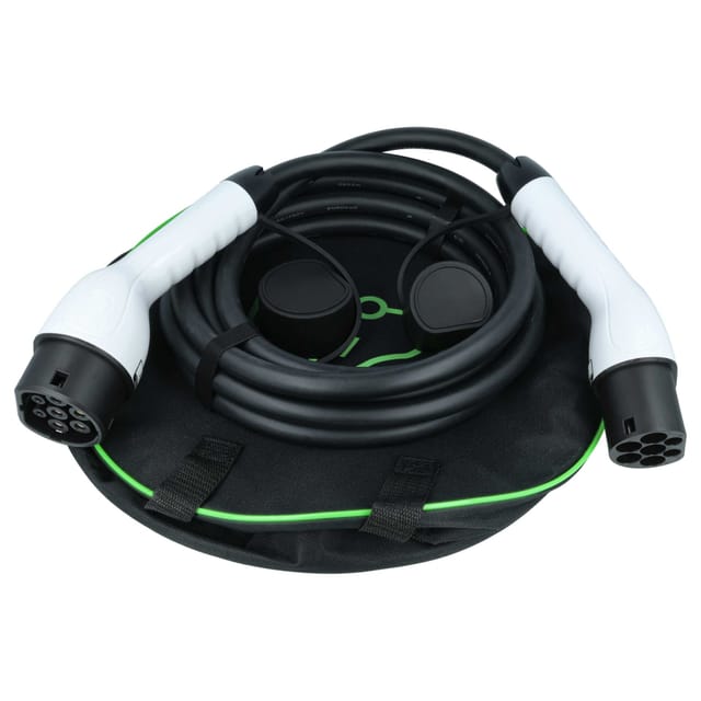 Vhbw - Ladekabel Typ 2 zu Typ 2 kompatibel mit Alfa Romeo Tonale Elektroauto, 3-phasig, 32 a, 22 kW, 5 m