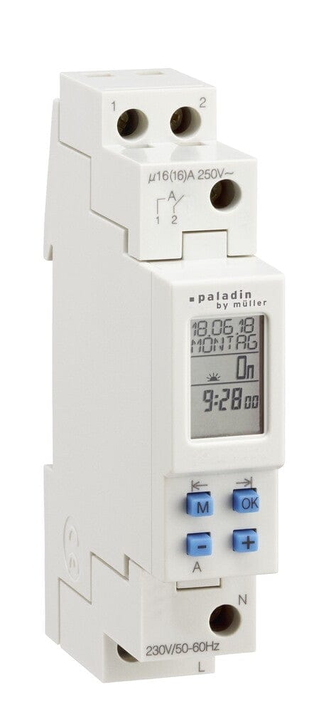 Timer, Digital, Mit Abnehmbare Frontplatte M Ller 21814
