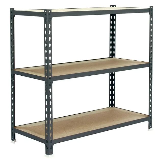 Simonrack MADERCLICK SUPERPLUS Regal grau Holz robust