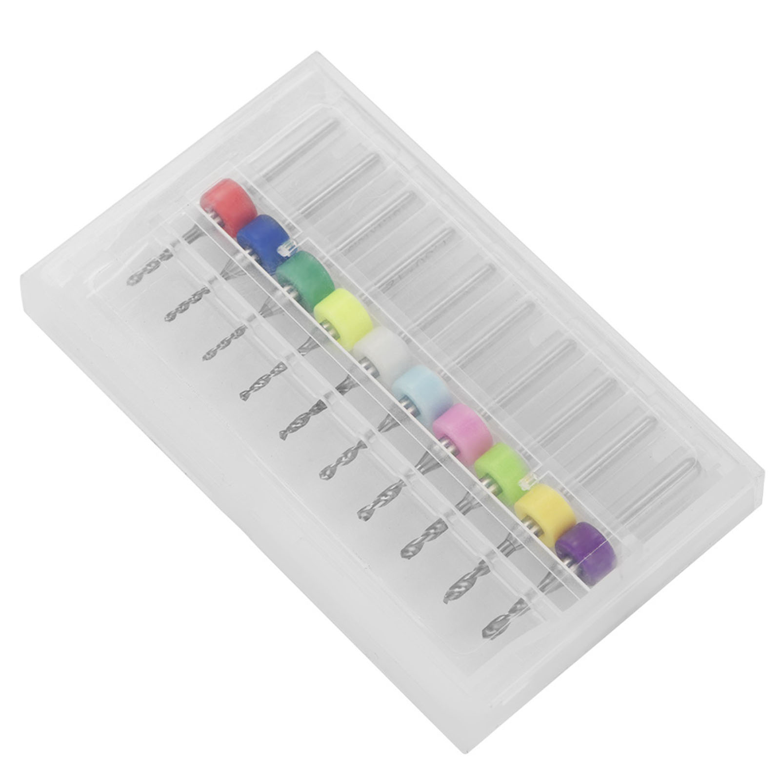 Set Mit 10 Wolframkarbid-mikrobohrern (1,1-2,0 Mm) Mit Aufbewahrungsbox Für Leiterplatten, Schmuckherstellung, Stanzen, Gravieren Und Drucken Auf Rohstein.