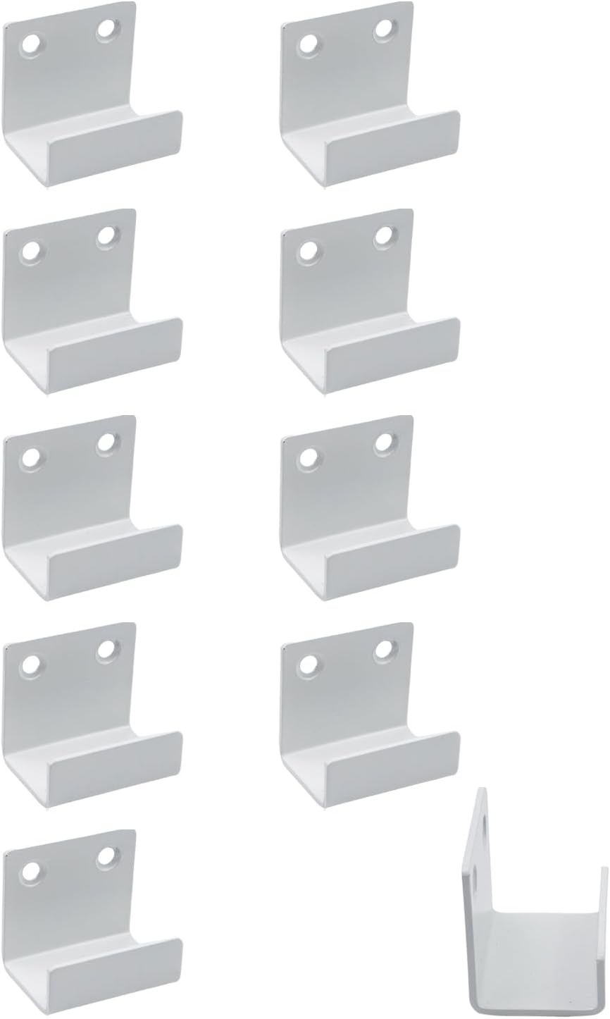 Lot Von 10 Trägern Aus Muraux Und Acier Inoxidierbaren Wandgemälden Und Behandlungen Von Carreaux In Céramique, D'Affected, Gehäkelten Platten In J