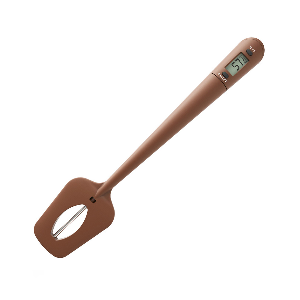 Thermomètre Numérique À Spatule À Bonbons, Lecture De La Température Du Thermomètre À Viande Et À Bonbons, (schokolade)