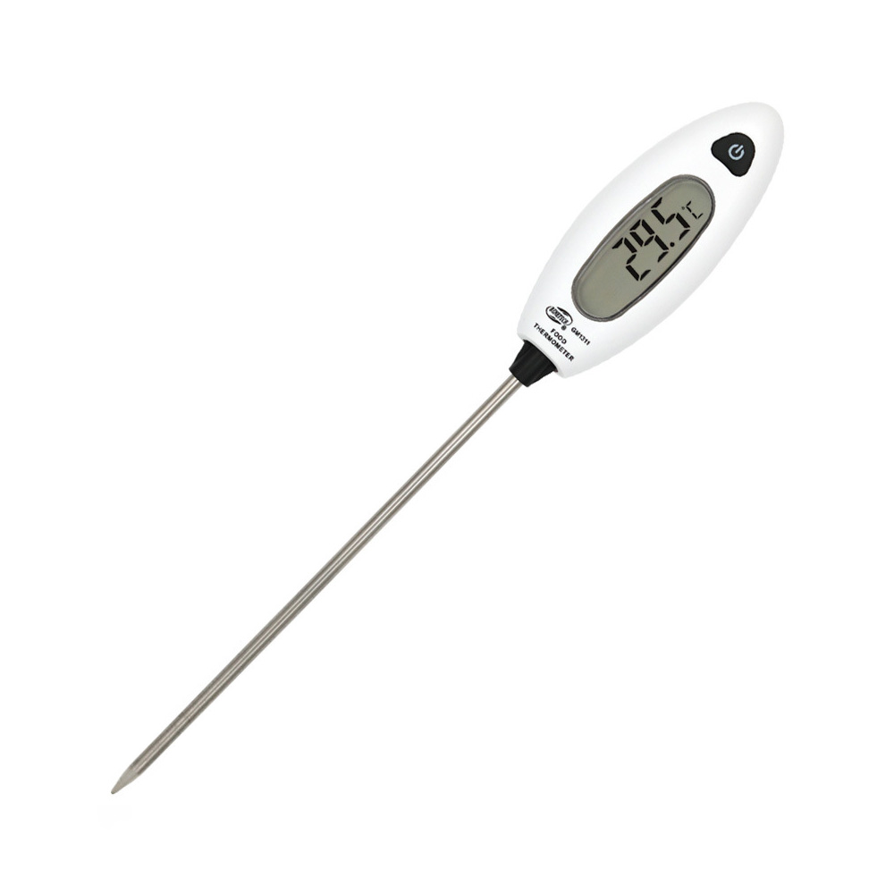 Thermometer Cuisine Patisserie Numérique 3 Sekunden Instantaneous Pour Boissons Chaudes Lait Les Confiseries Sucre Avec Longue Sonde De Cuisson