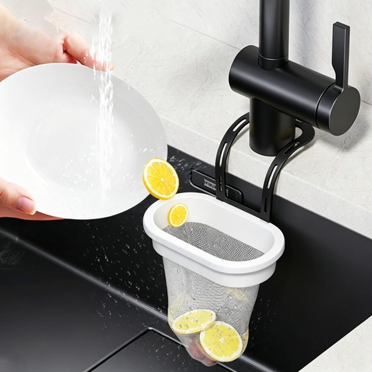 Raffinierte Küche, Im Maille Jet Filtrieren, Sac De Vidange Pour Déchets Alimentaires Efficaces (blanc)