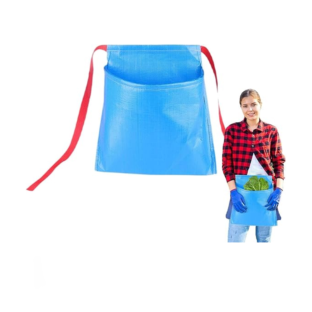 (2x Générique Sac De Récolte De Jardin Tablier De Récolte De Baies Imperméable Tablier De Stockage Fruits Jardin Arrière Poulailler Citrouilles