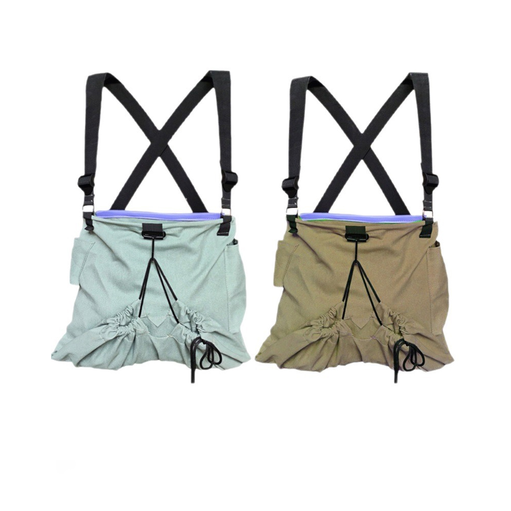 (2x Grand Sac De Cueillette De Fruits Tablier De Jardin Tablier De Cueillette De Cueillette De Jardin Pour Aides Agricoles