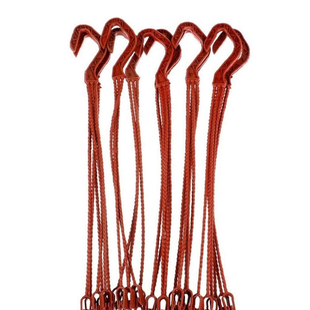 Cintre Pour Plantes 10 Stück 37 Cm Pots De Fleurs And Plastique Crochet De Suspension Porte-panier De Jardin Chains Suspendues Pour Plafond Balcon