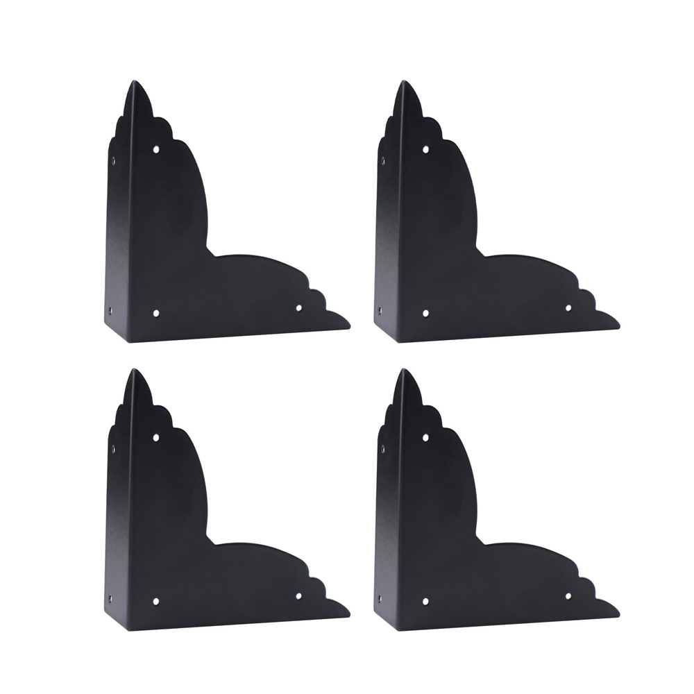 Viele 4-schutzvorrichtungen, Tisch-robuste Noires Aus Metall, Visser-pouring-meubles, Caisses In Bois, Schränke, Comptoirs Und Etageren